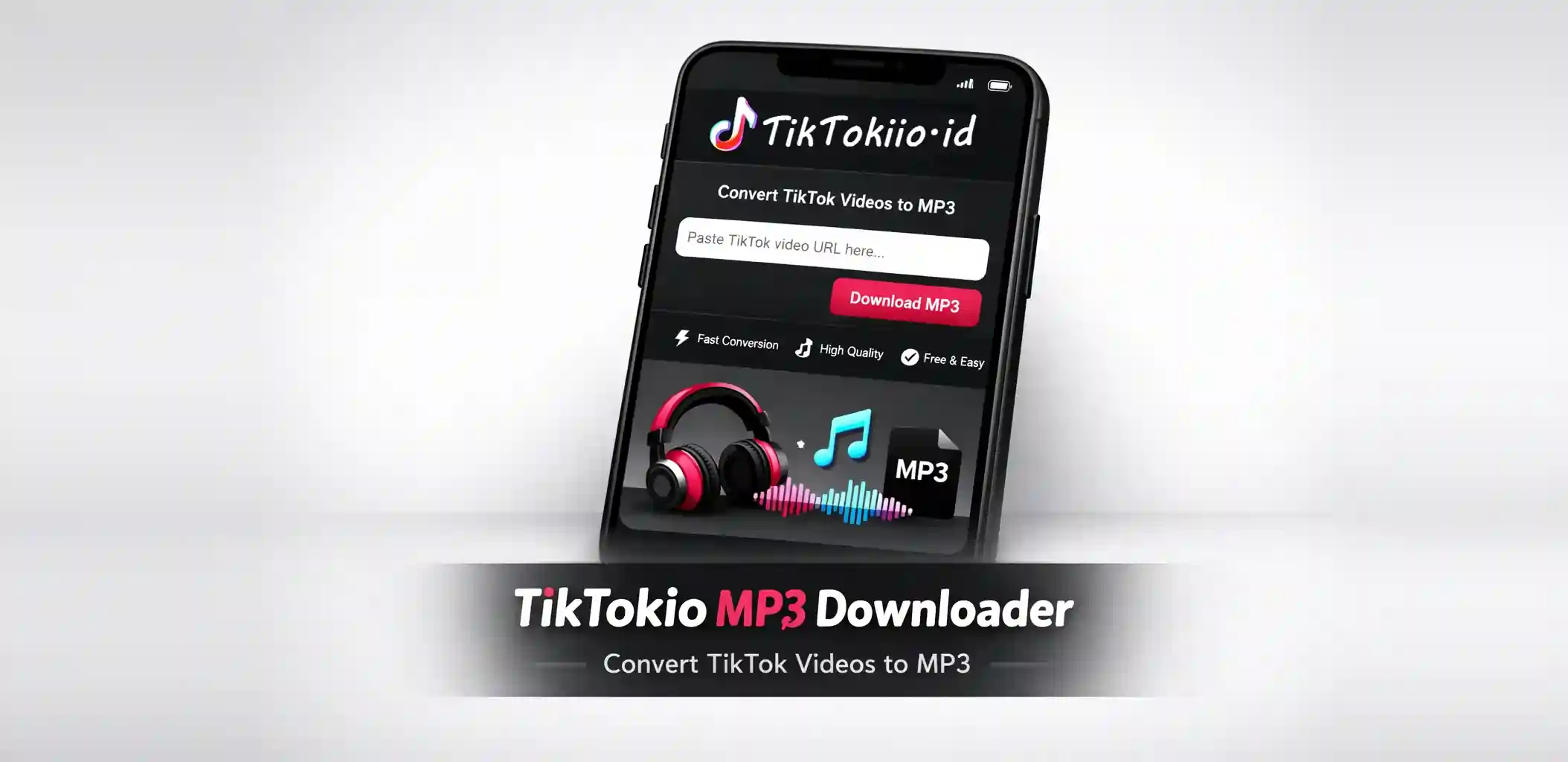 TikTokio MP3 Downloader – Convert TikTok Videos to MP3